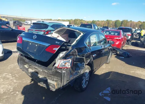 2019 Nissan Sentra Sv z USA, uszkodzony, nr VIN 3N1AB7AP7KY347243